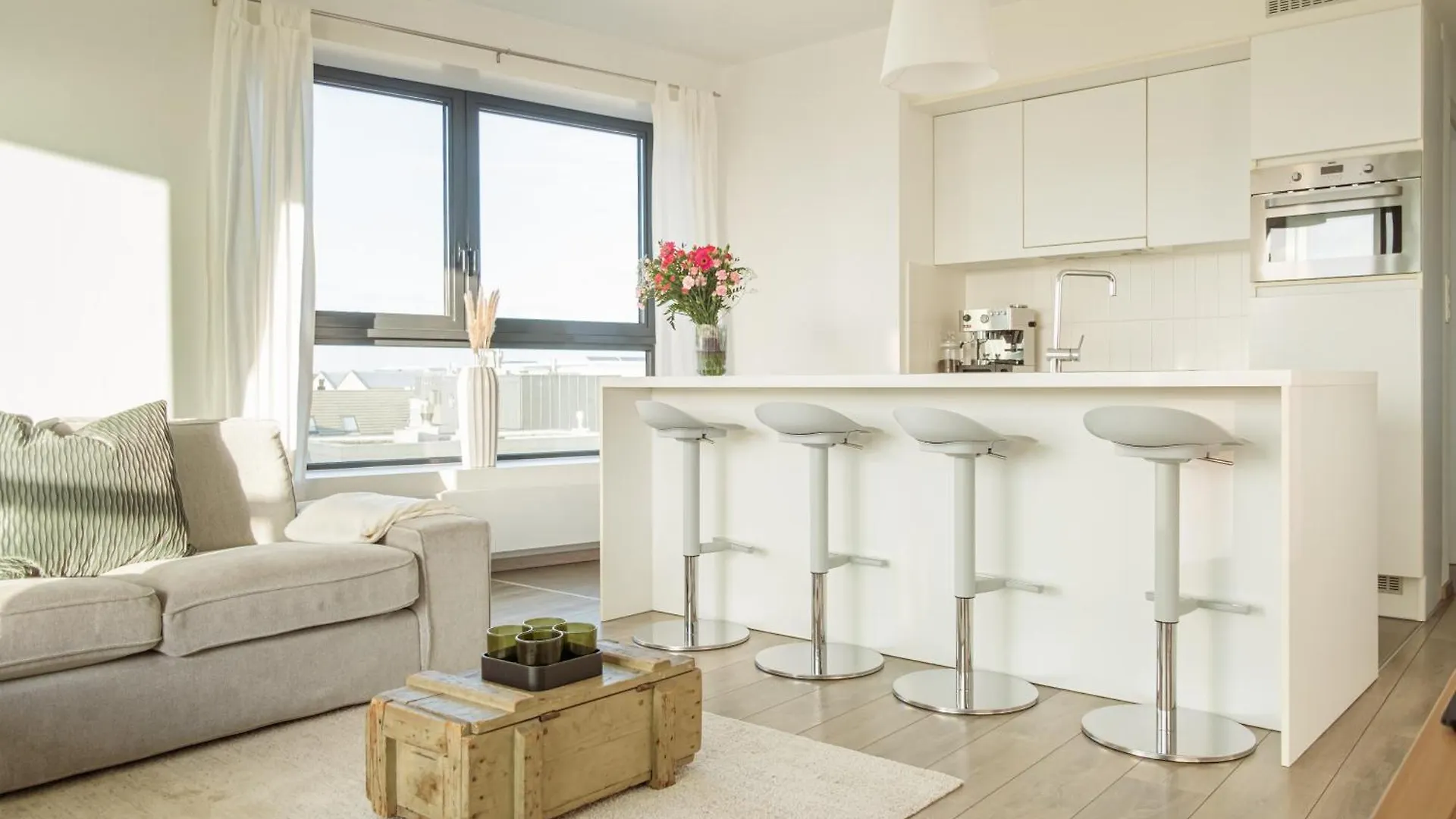 App Met Uitzicht Op 'T Mas En Ondergrondse Parking Apartment Antwerp